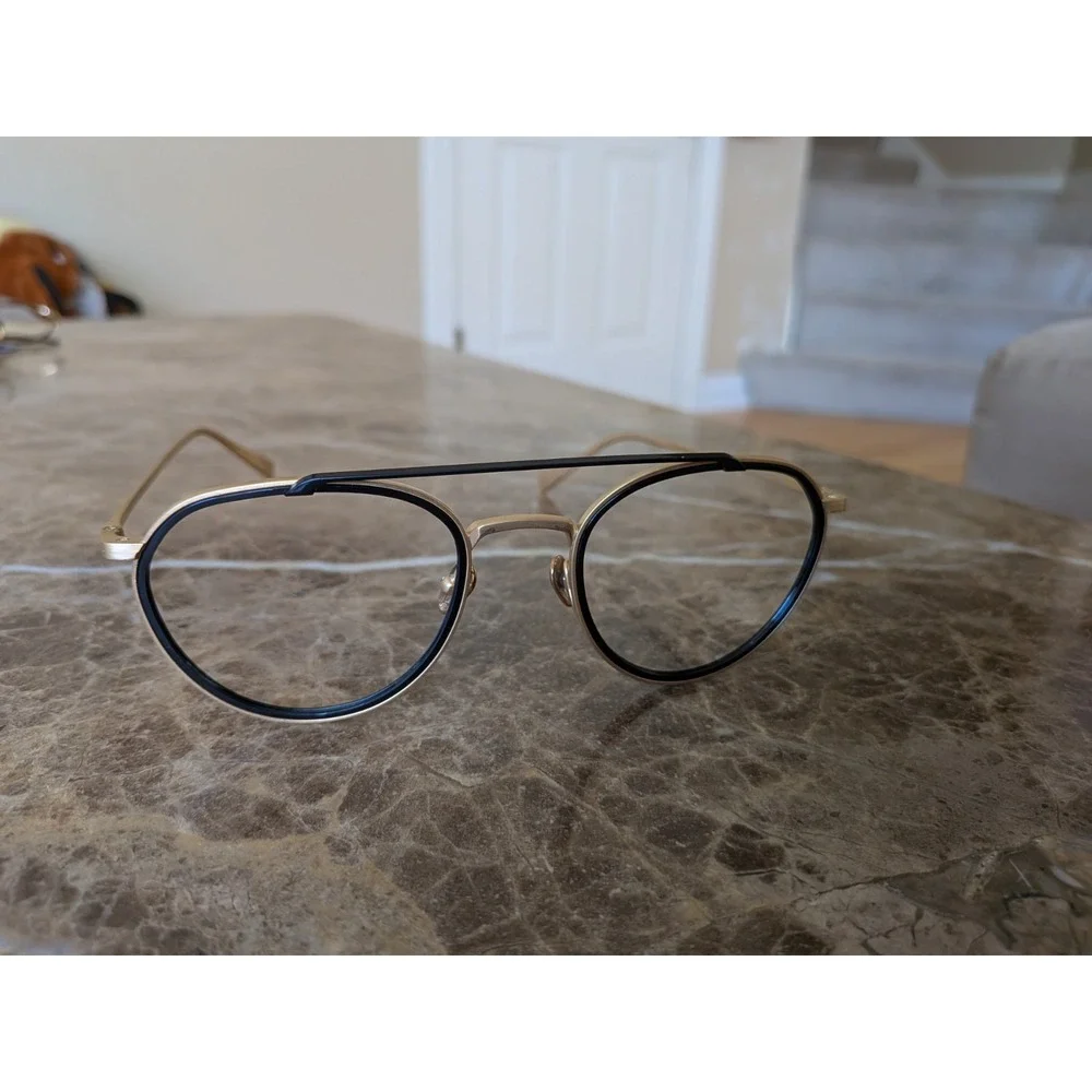 MAUI JIM BOWLINE MJ-557-16M 53-23-145 MATTE GOLD SUNGLASSES FRAME ONLY